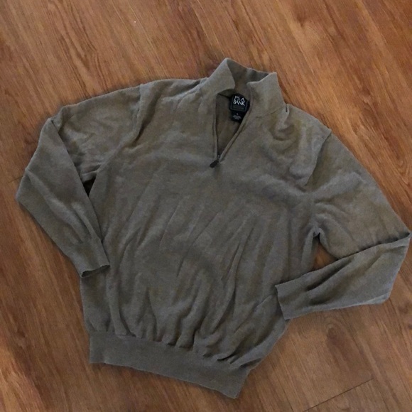 Jos. A. Bank Other - jos. a. banks | men’s traveler tan quarter zip sweater